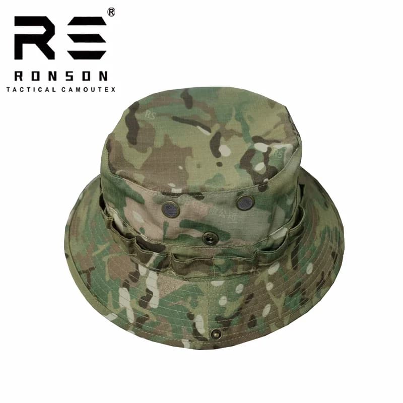 Chapeau camouflage neige Rhodesian Big Five été pêche camping protection solaire bennie tactique