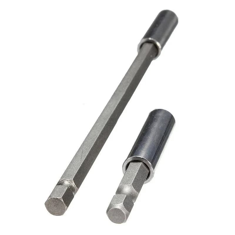 Porte-embout magnétique 1/4'' hex pour visseuse - Extension 60/75/100/150mm - Pêche et bricolage