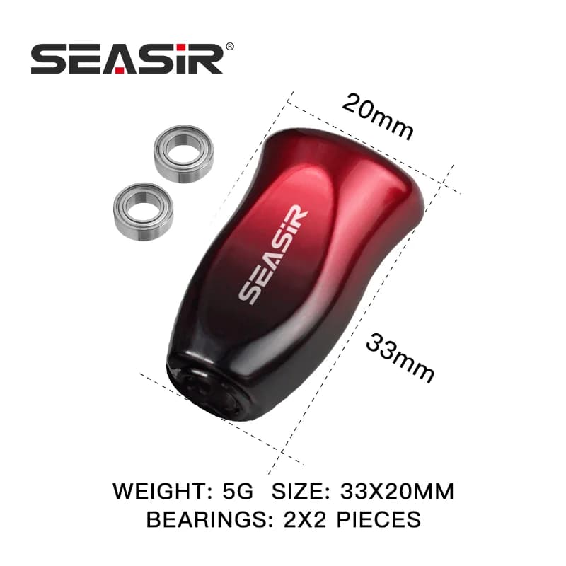 Poignée modifiable pour moulinet baitcasting SEASIR - Grip ABS avec 4 roulements pour SHIMANO, DAIWA