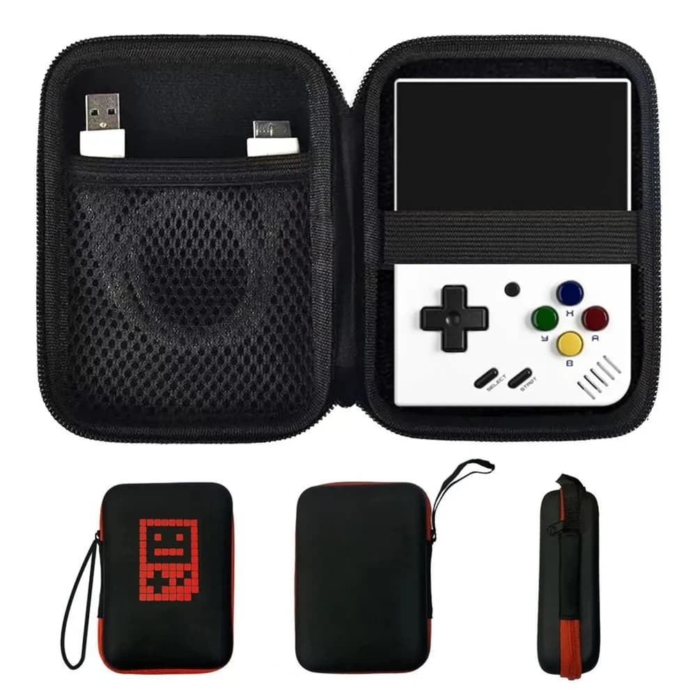 Étui de transport EVA étanche léger avec dragonne pour Miyoo Mini Plus et RG35XX