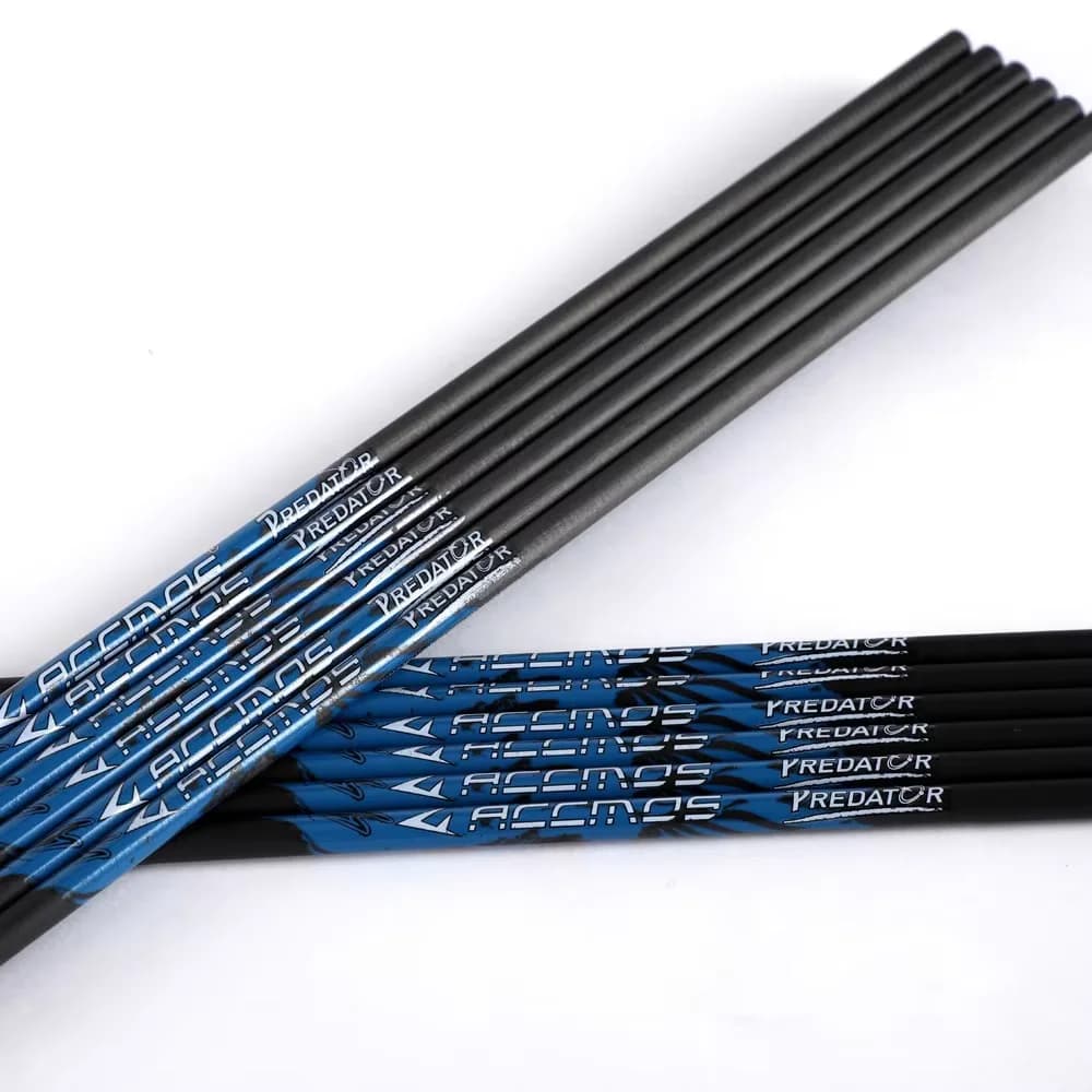 Fûts flèches carbone pur 32/33 pouces spine 250-800 - 6/12pcs DIY accessoires chasse pêche