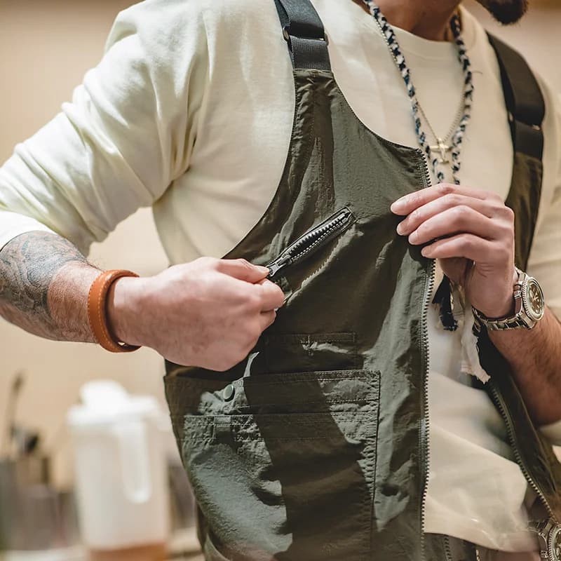 Veste sans manches homme été 2023 multi-pockets grande capacité pour pêche et travail