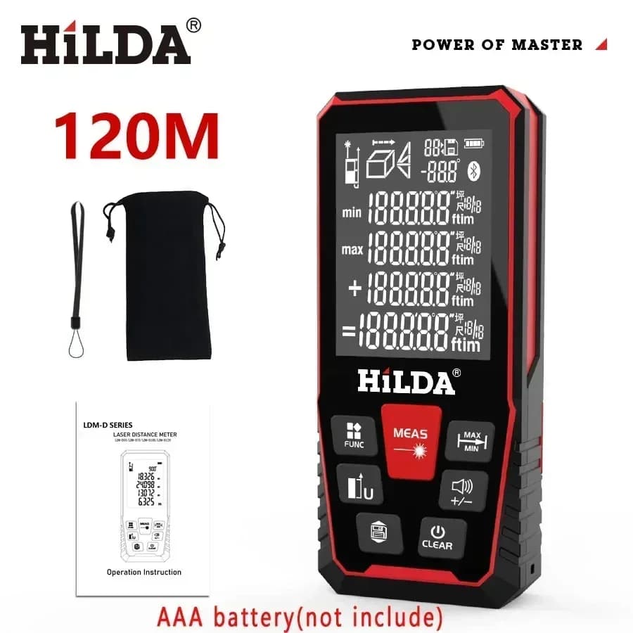 Distanciomètre laser HILDA professionnel 50M à 120M - Précision extrême pour pêche sportive