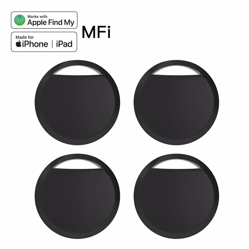 Airtag GPS étanche IPX5 - Tracker sportif Find My iPhone pour équipement pêche, enfants et animaux
