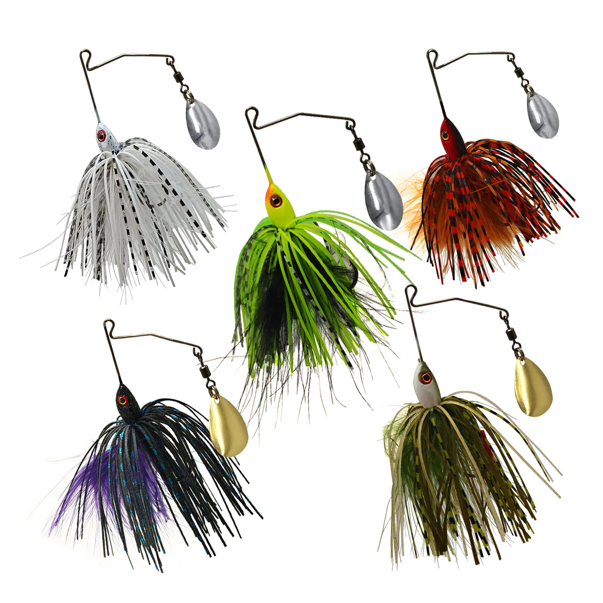 Leurre spinnerbait Mycena 7g/9g chatter bait pour black bass et brochet - blade jig dancer