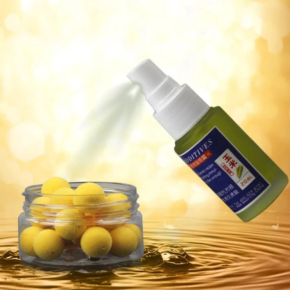 Spray attractant bouillettes 20ml - Arôme concentré pour pellets et appâts carpe fishing