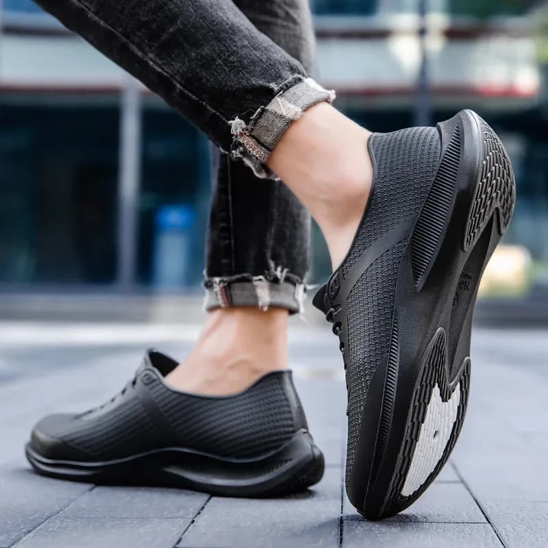 Bottes de pluie mode unisexe adultes courtes imperméables été plastique casual