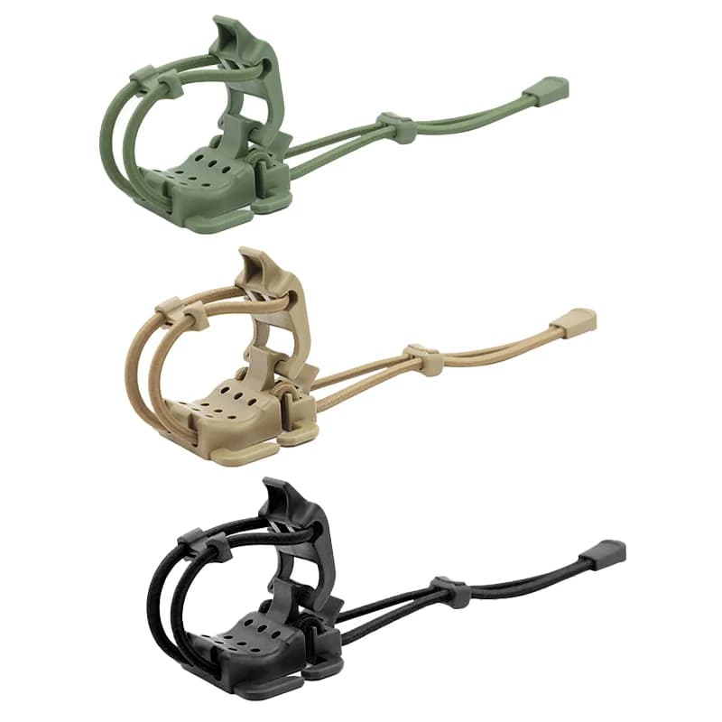Organisateur MOLLE pour pêche - Fixation lampe, gourde, accessoires sur sac à dos pêche