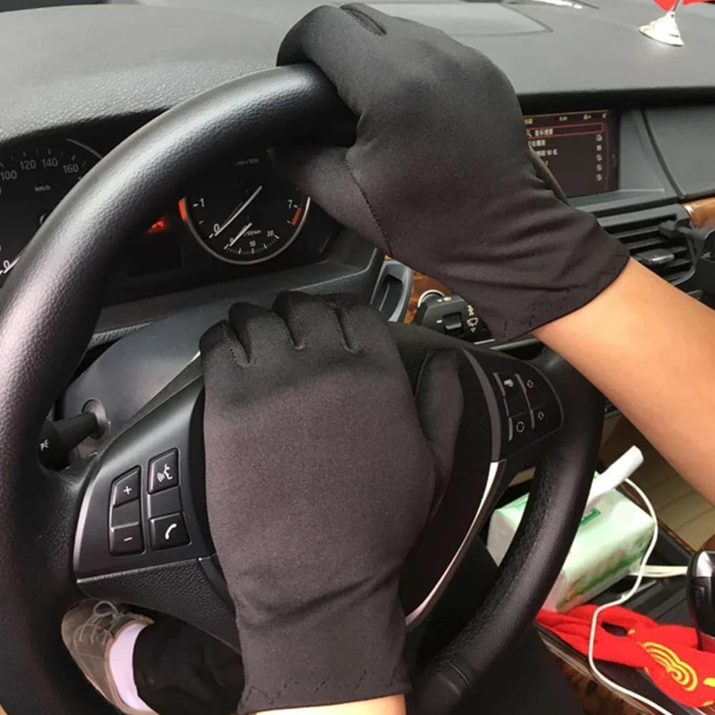 Gants fins spandex pêche homme - protection anti-UV et respiration pour pêche sportive