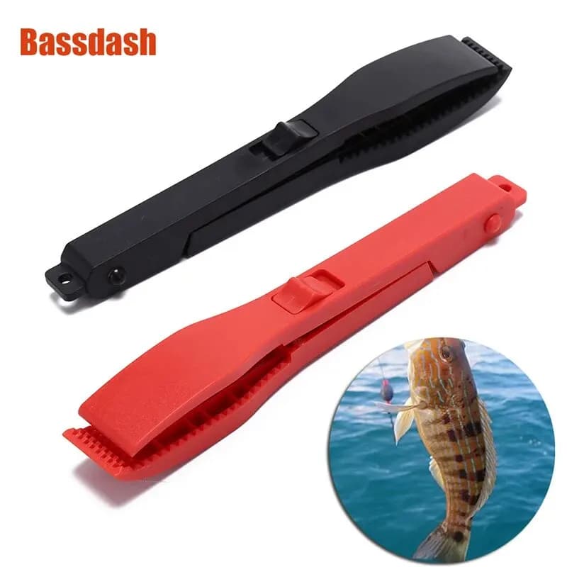 Pince multifonction Bassdash grip clamp grabber avec verrouillage pour manipulation poissons et accessoires