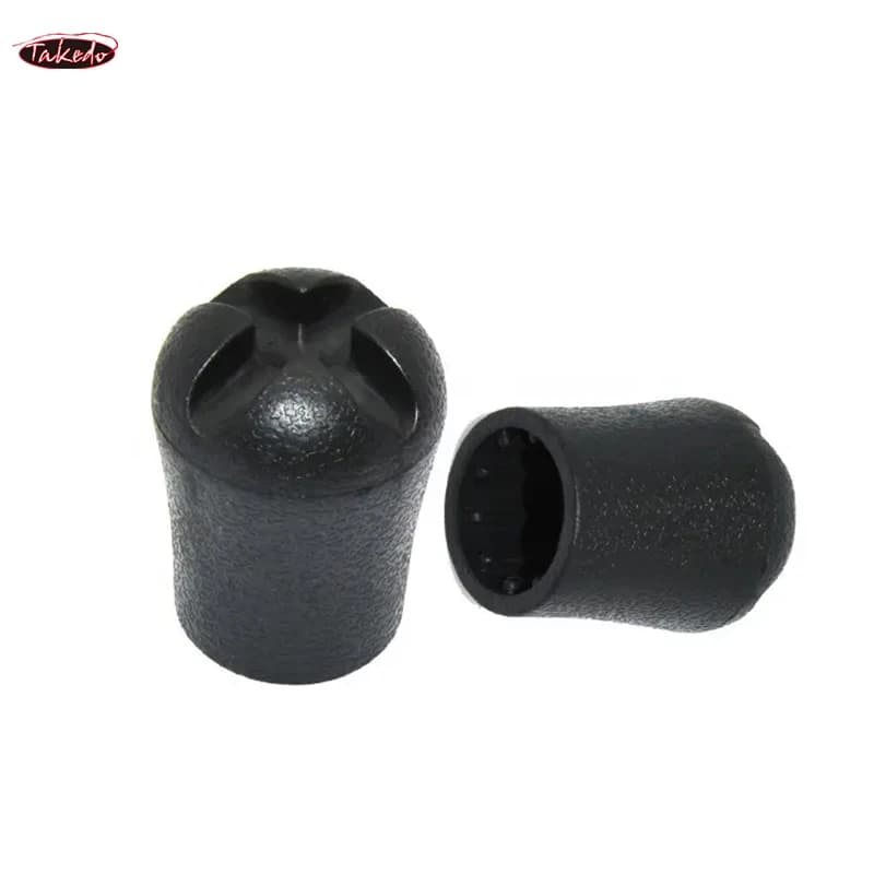 Protections de talon PVC pour cannes à pêche - Capuchons souples TAKEDO TN05 2 pièces 13.2-22mm