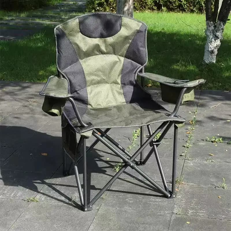 Chaise pêche extérieure pliable robuste et durable pour plage, jardin et camping