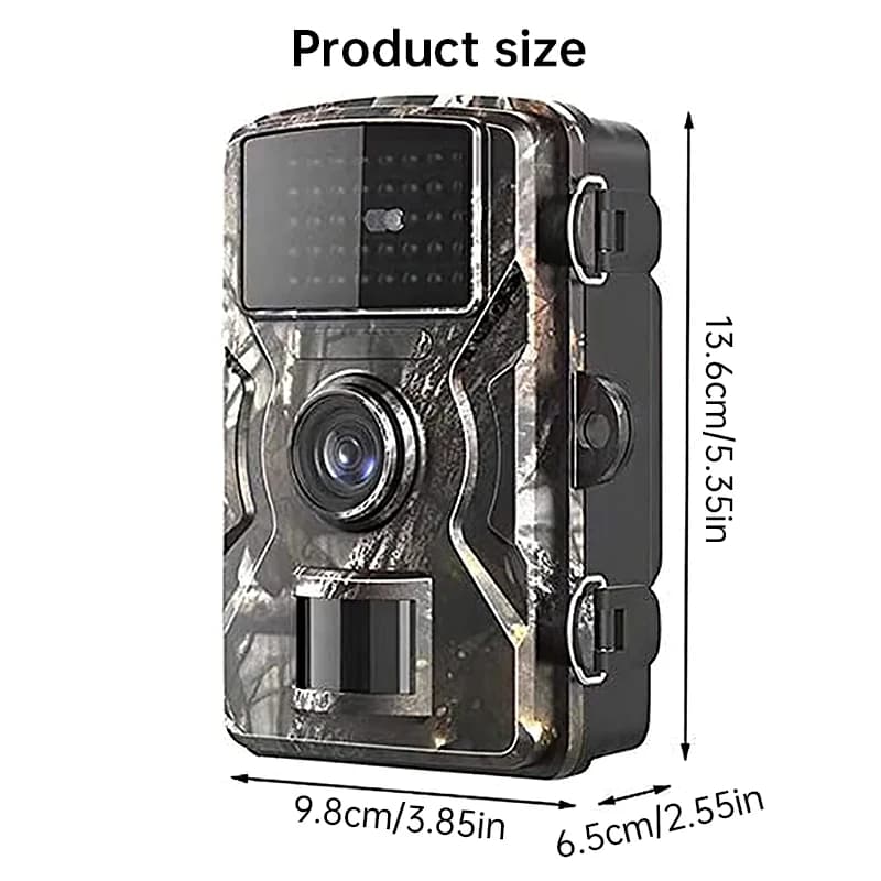 Caméra de chasse 16MP 1080P vision nocturne infrarouge 940nm étanche pour surveillance faune et repérage