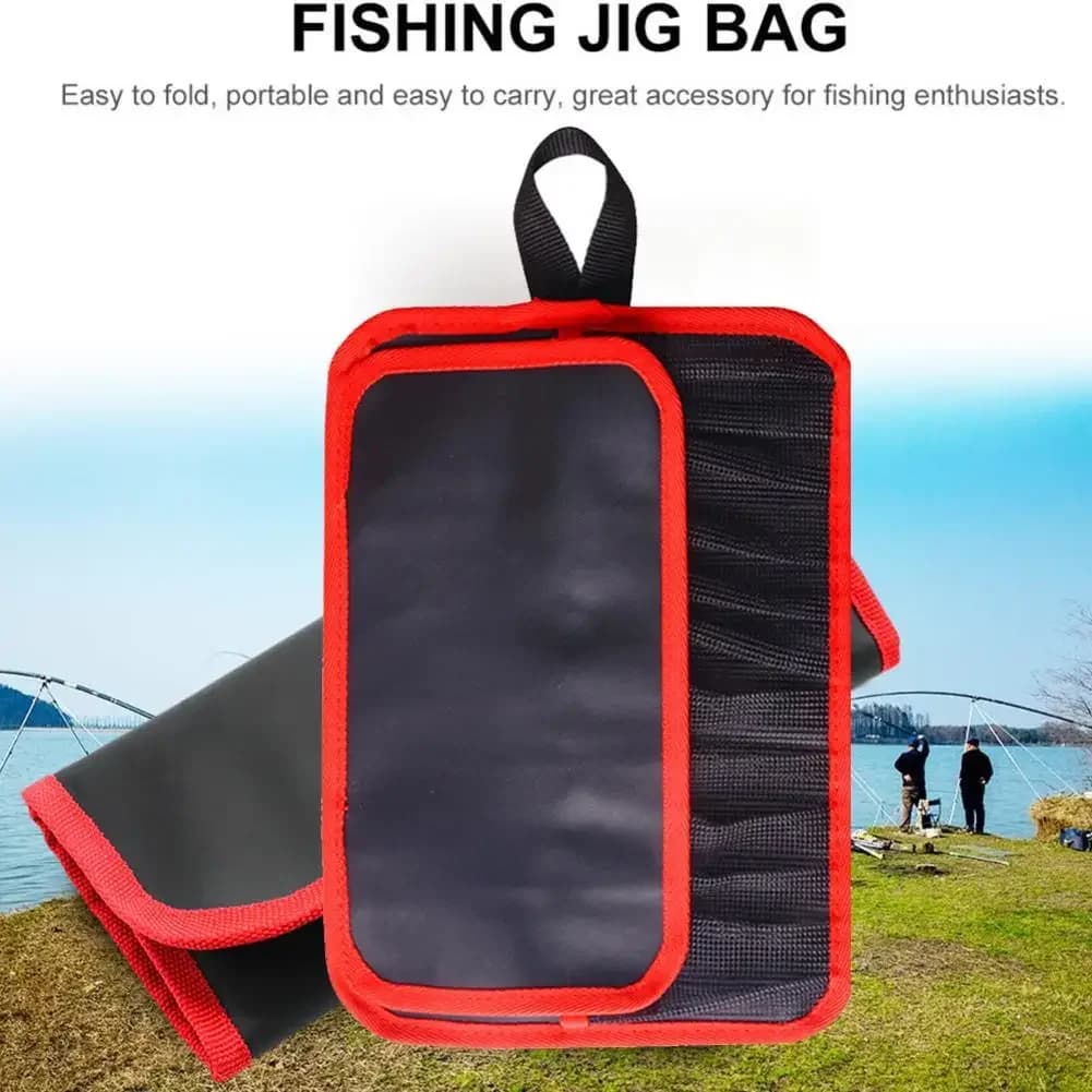 Sac à leurres de pêche 12 compartiments étanche - Organisateur d'appâts ajustable