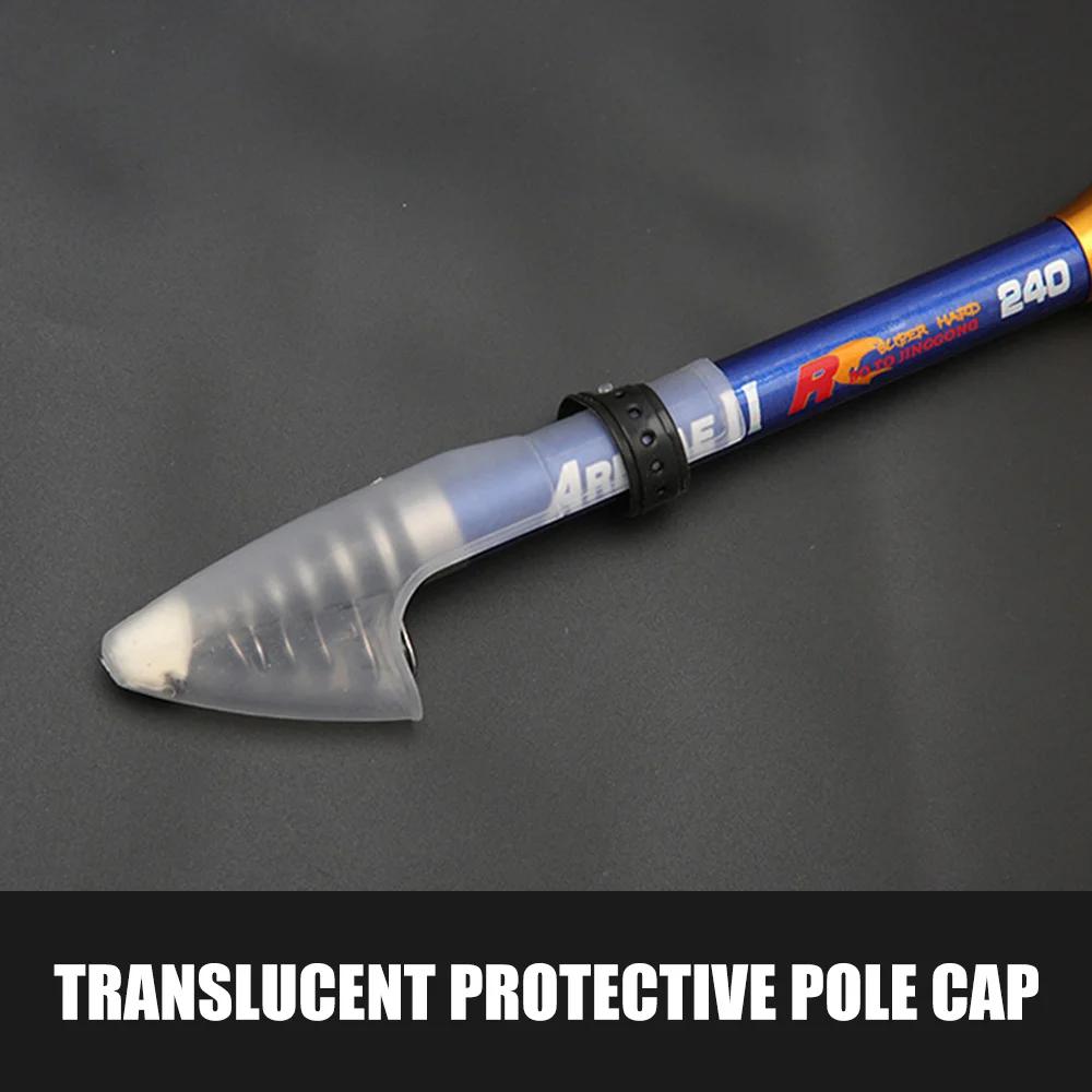 Canne télescopique carbone léger 1.5M-3M pêche nocturne extérieur transport facile accessoire pêche nomade