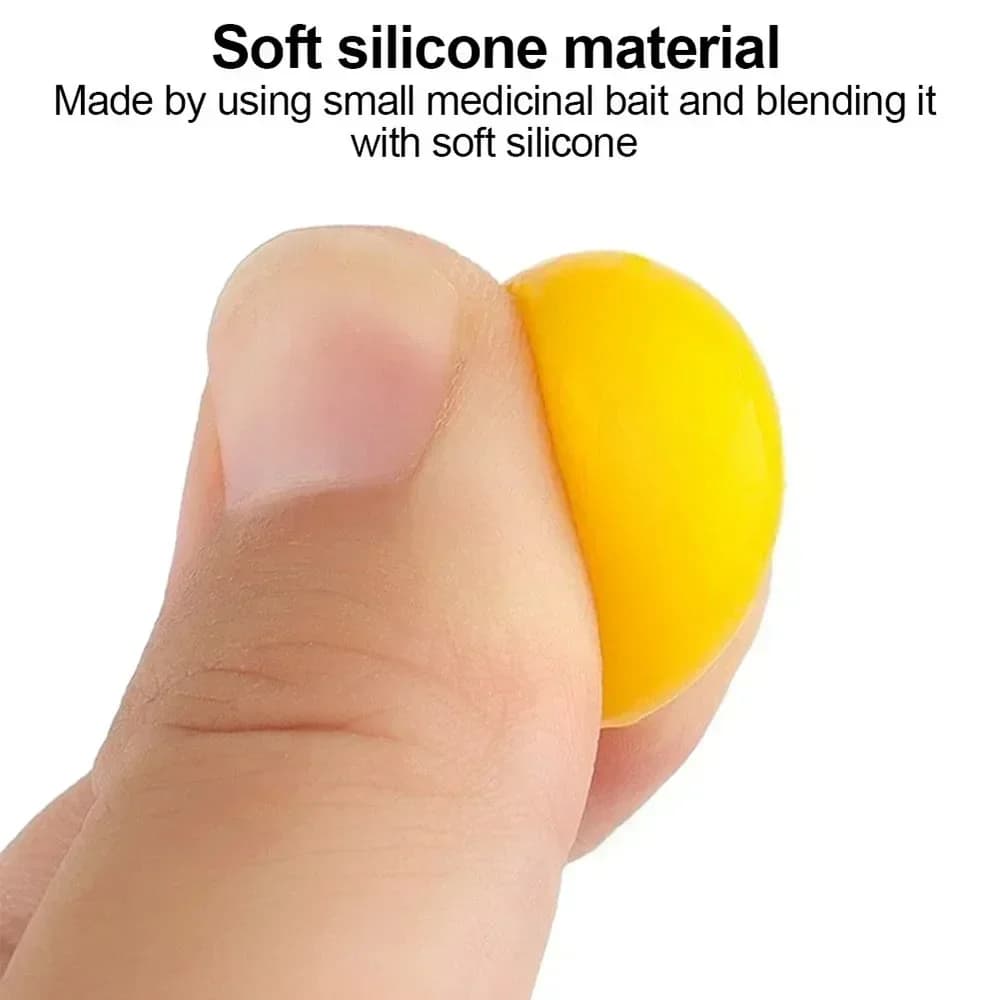Leurres souples flottants parfum maïs - Appâts de surface pour carpes sauvages - Perles flottantes silicone