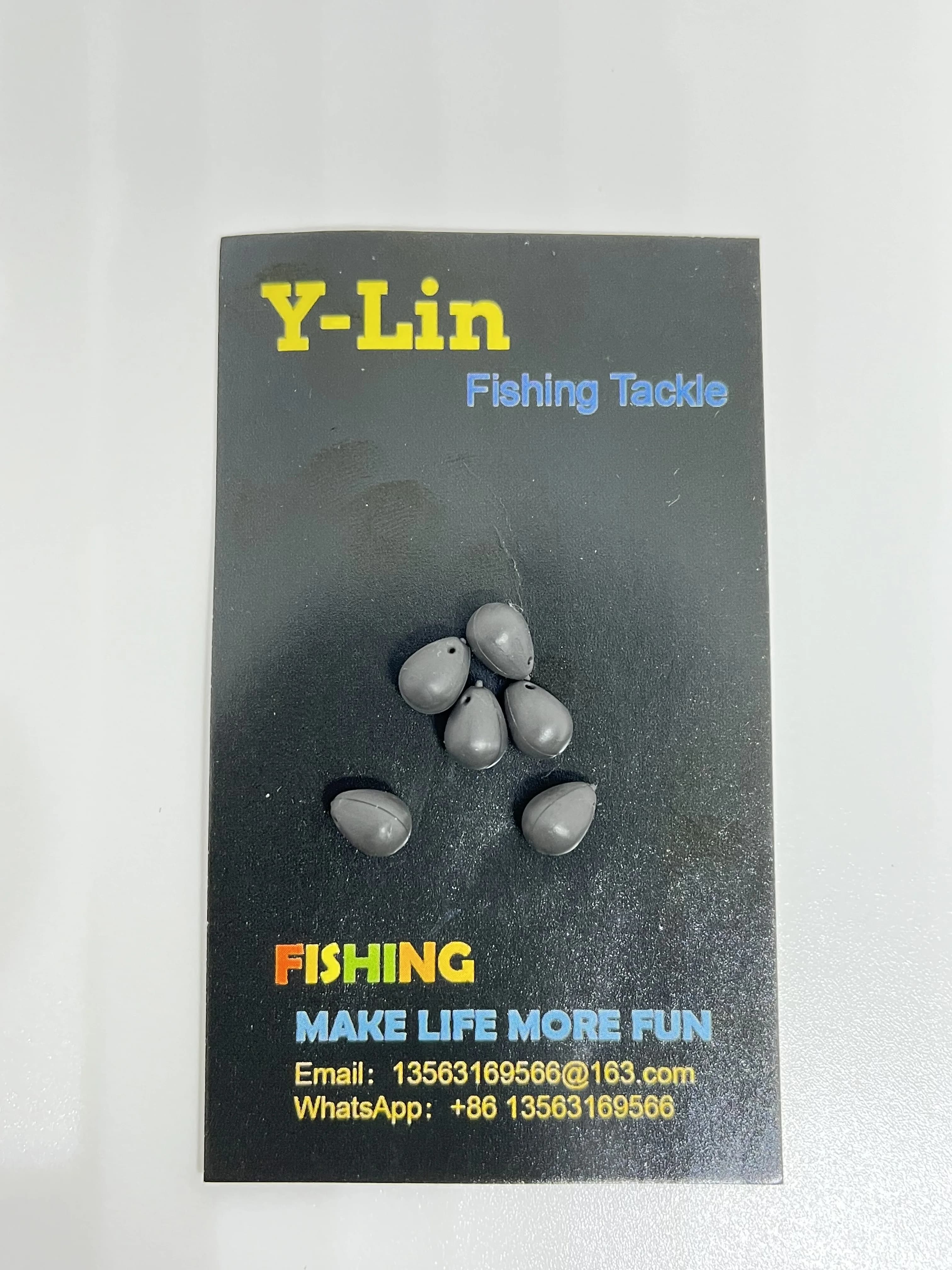 Perles plombées tungstène Downforce 0.42g pour la pêche de la carpe et montage de l'hameçon