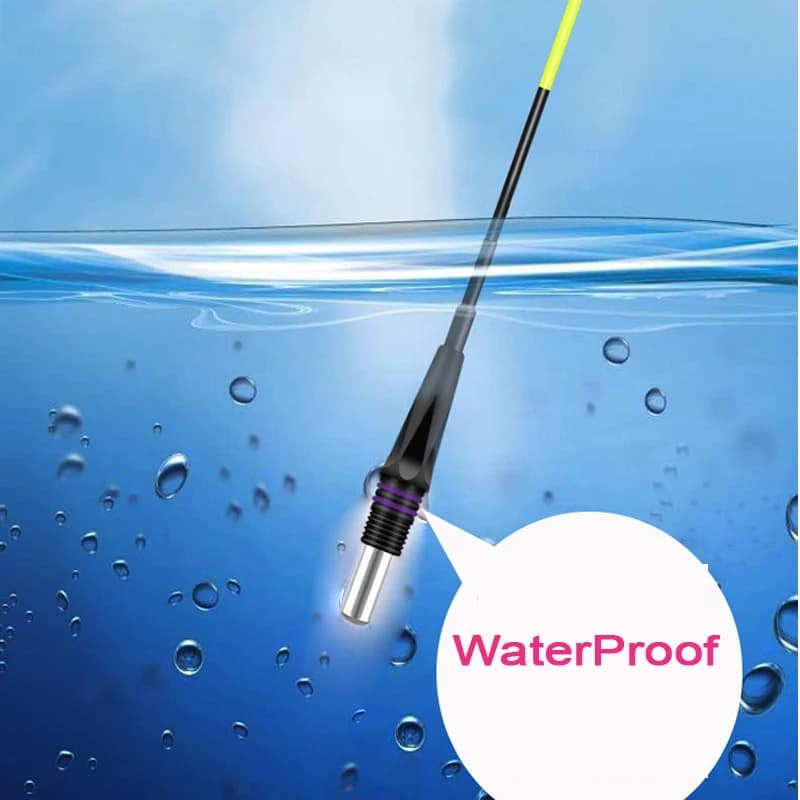 3 Flotteurs Pêche Nuit Lumière Bleue Verte Électrique Source Lumineuse Fraîche Sans Éblouissement Accessoire