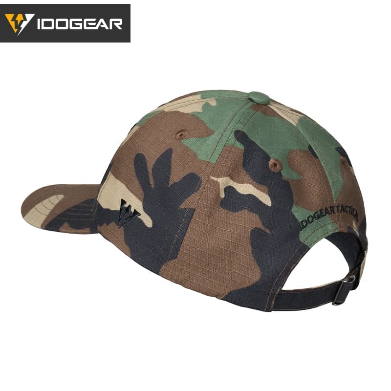 Casquette tactique IDOGEAR respirante - Ajustable pour pêche sportive et activités nautiques