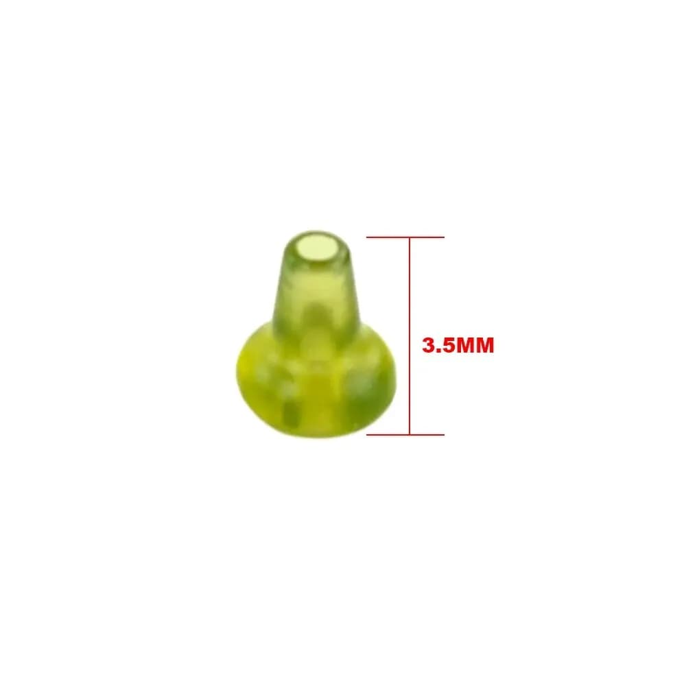 Hirisi 50 Pièces Accessoires Pêche Caoutchouc - Stoppeurs Hameçons Équipement Terminal Tackle AH036