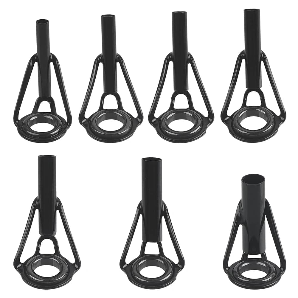 Kit réparation anneaux canne à pêche 7/14 pièces - Ceramique inox pour spinning et casting durable