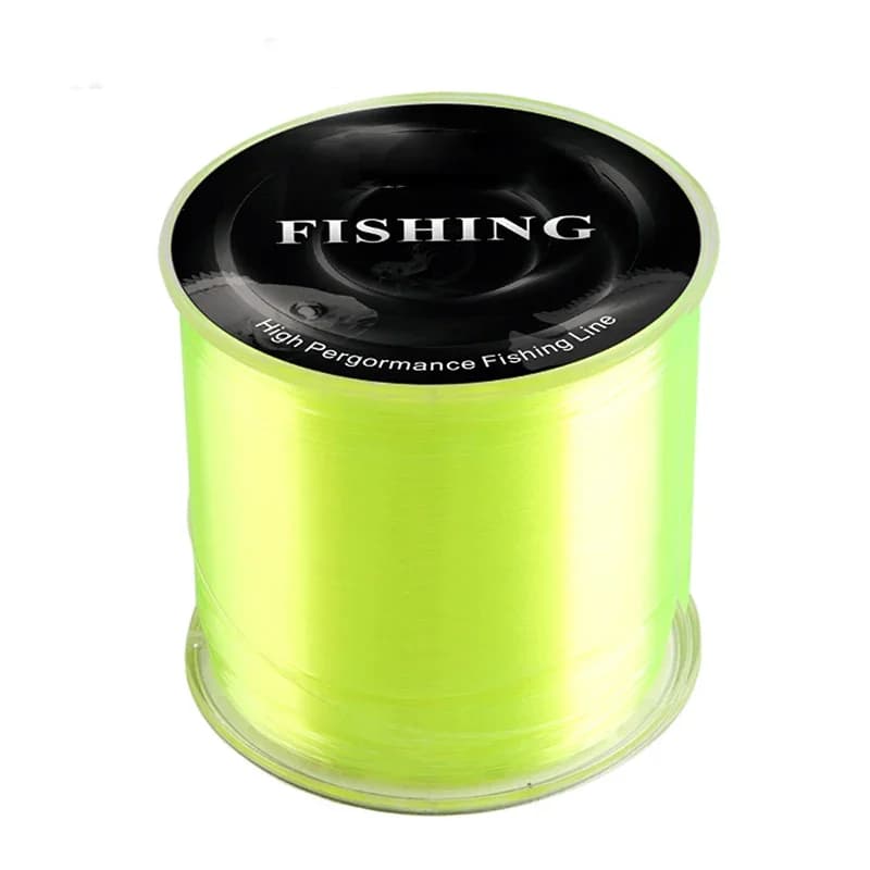 Ligne de pêche nylon 500 mètres haute résistance multifilament pour tous types de pêche