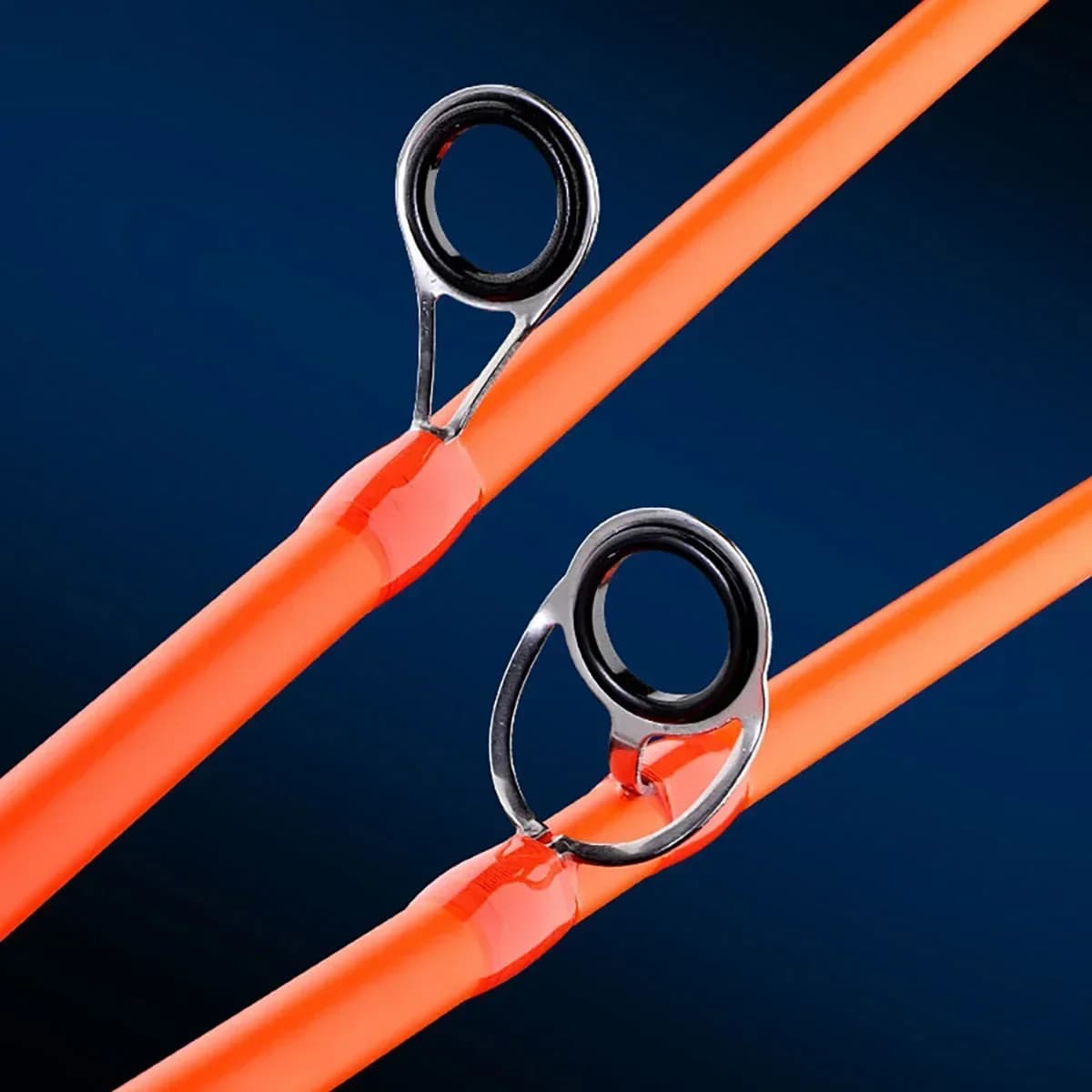 Canne leurre BAKAWA baitcasting spinning 2 brins fibre carbone 5-30g puissance M ultralight