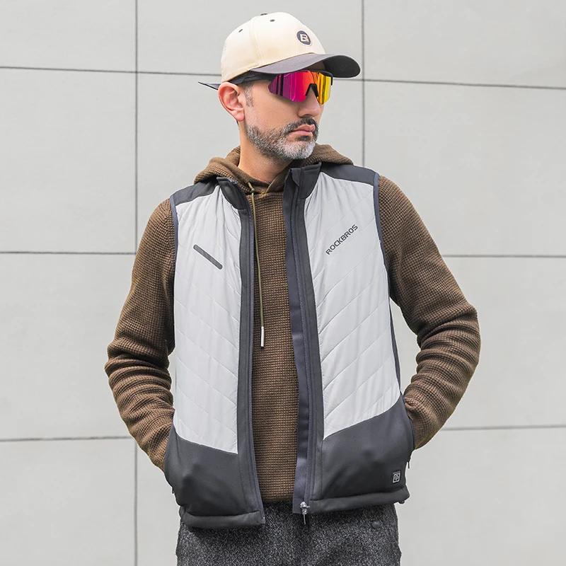 Gilet chauffant USB pêche hiver - Veste chauffante rechargeable pour pêche par temps froid