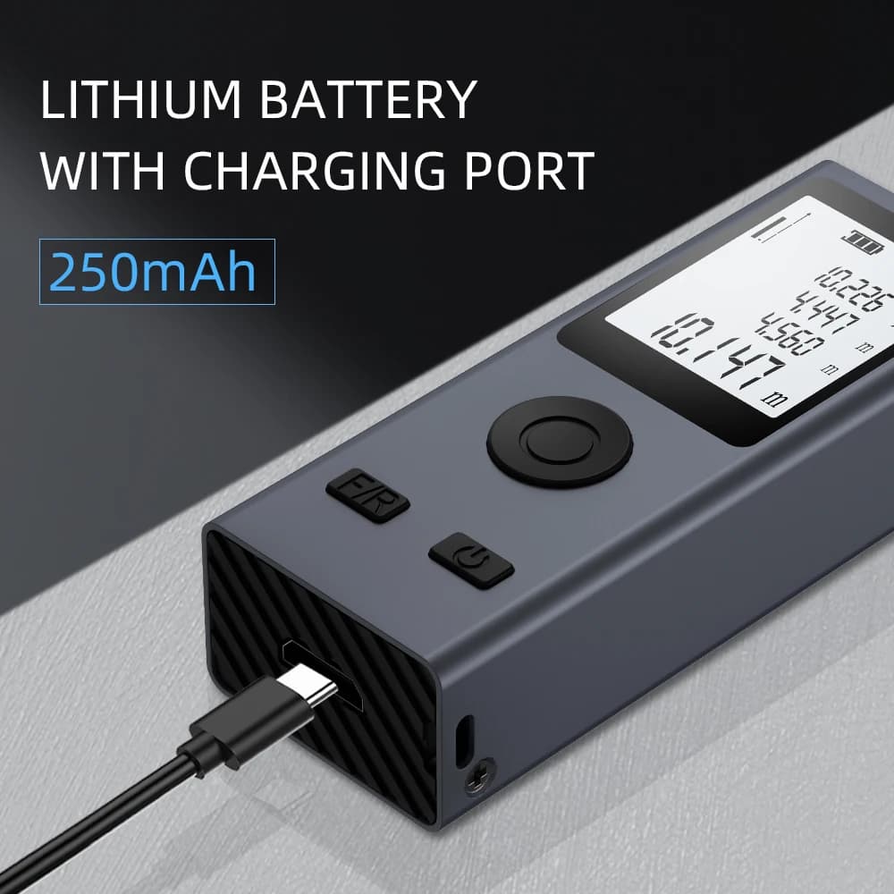 Télémètre laser NOHAWK mini rechargeable USB - Outil portable pour pêche nomade