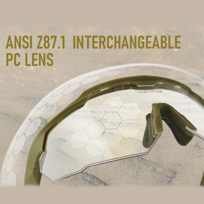 Lunettes de pêche professionnelles Vozapow UV400 anti-buée pour pêche en mer et rivière