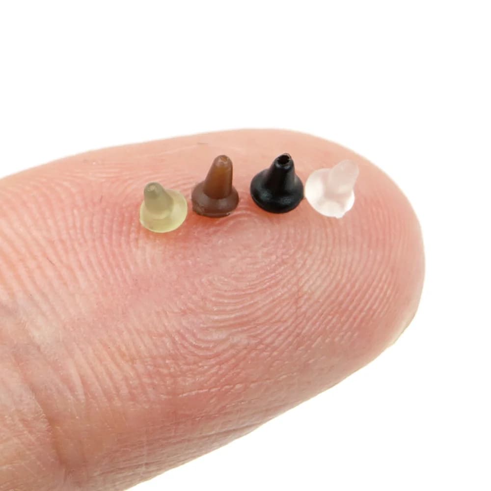 50 stops élastiques souples pour montages carpe - Accessoires terminal rigs 4 couleurs