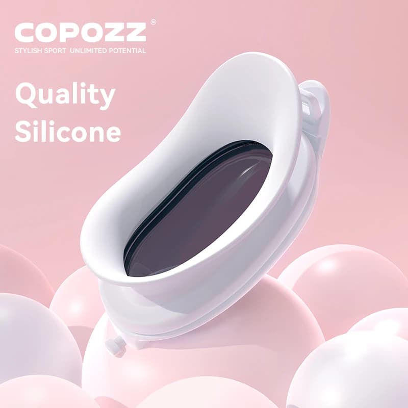 Lunettes de natation COPOZZ professionnelles anti-buée UV étanches pour hommes et femmes