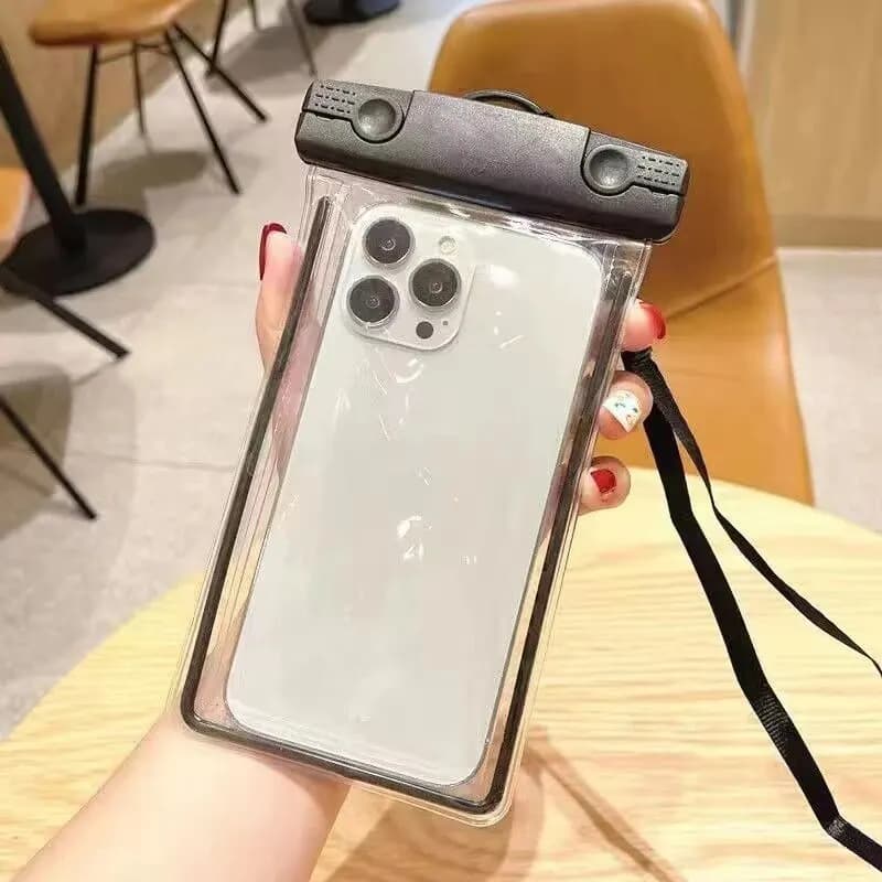 Pochette téléphone étanche universelle lanière bandoulière tactile natation plongée protection smartphone