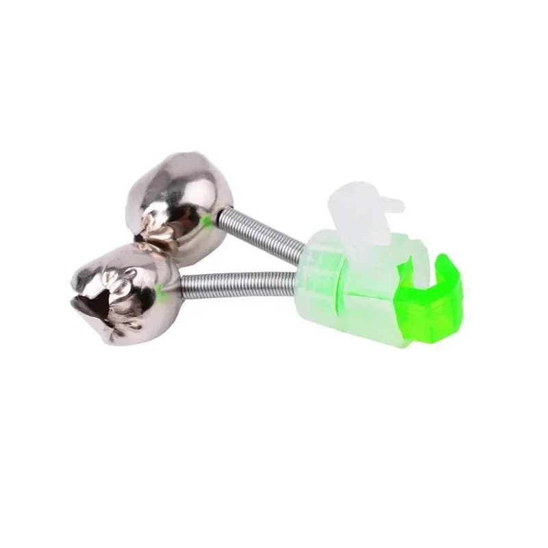 Lot de 5 clochettes de pêche avec clips Aorace - Accessoires alarme de touche pour carpe et pêche sportive