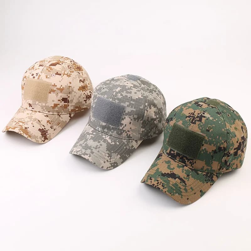Casquette camouflage pêche chasse sport avec visière canard courbée pour hommes femmes