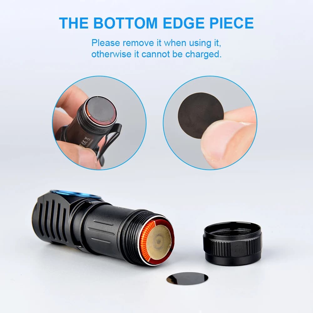 Lampe frontale TrustFire MC12 1000 lumens rechargeable magnétique pour pêche et camping haute performance