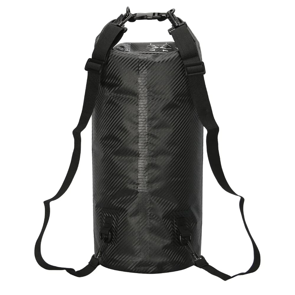 Sac étanche fibre carbone 2L à 30L flottant pêche rafting natation navigation équipement sec