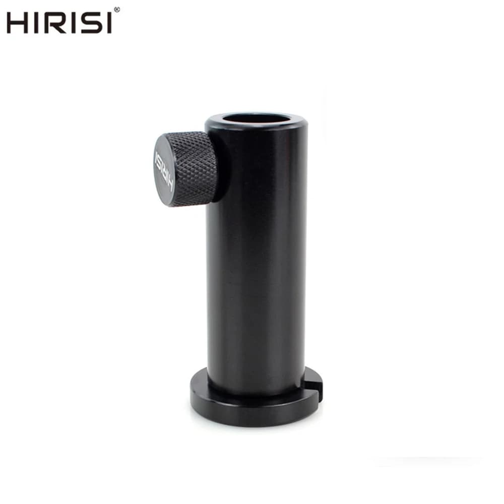 Support aluminium Hirisi pour pêche carpe plateforme - Tiges réglables avec vis banc rod pod