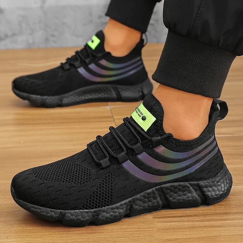 Chaussures de sport homme légères respirantes anti-dérapantes pour pêche marche running extérieur