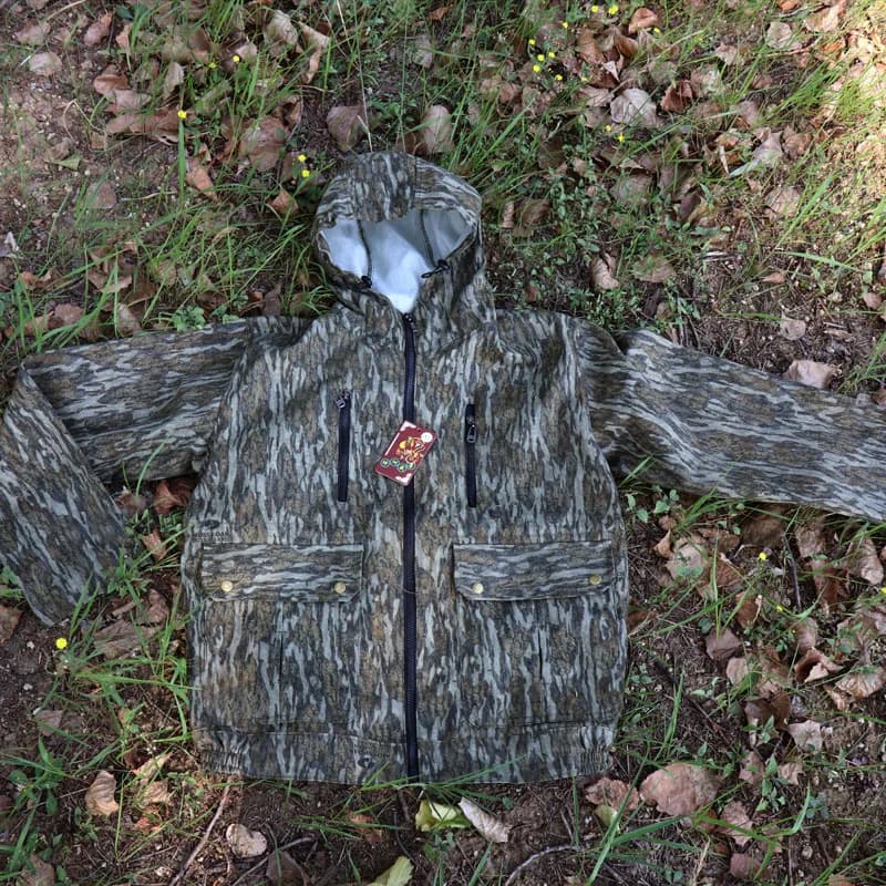 Tenue camouflage écorce homme printemps automne pêche chasse - vêtement photo faune respirant extérieur