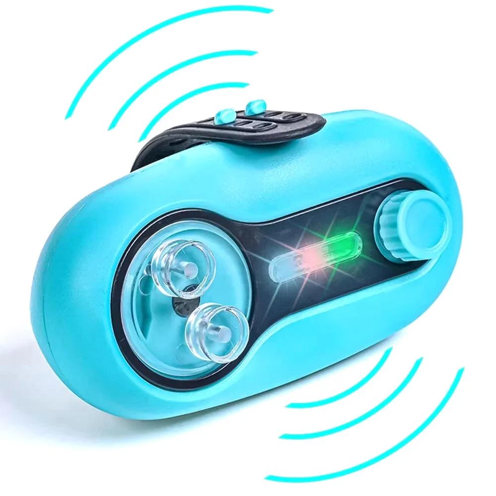 Alarme électronique de touche avec lumière - buzzer son et lumière pour pêche carpe en mer