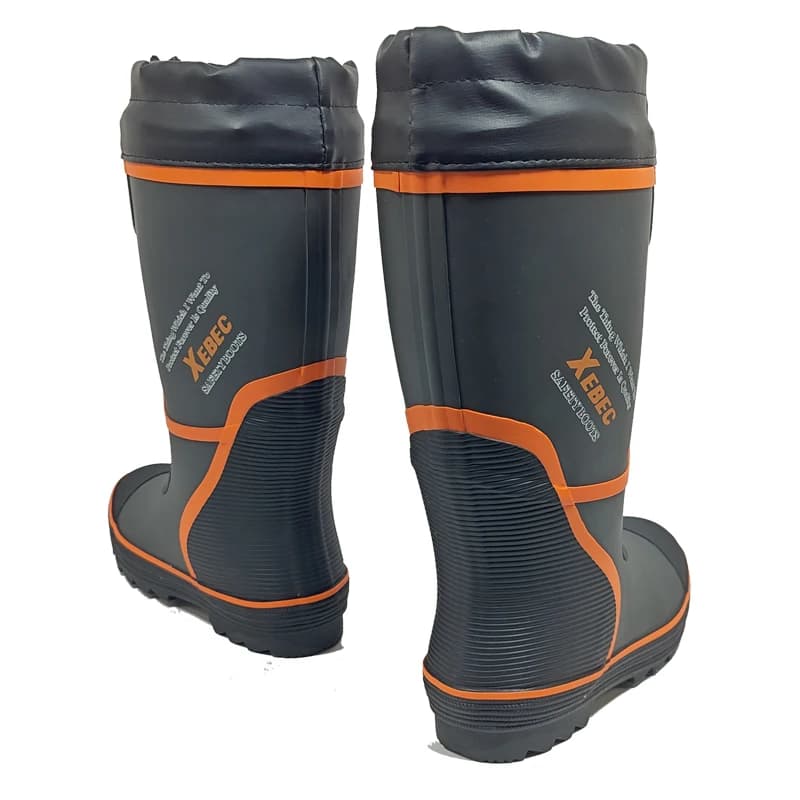 Bottes pêche automne hiver hautes - Chaussures pêche velours épaissies chaudes imperméables antidérapantes