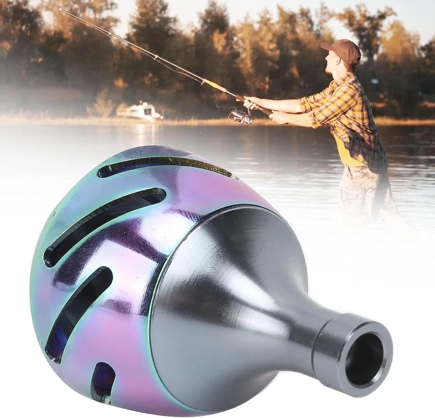 Manivelle moulinet pêche ROLLFISH poignée métal bouton ergonomique bras oscillant modification DIY