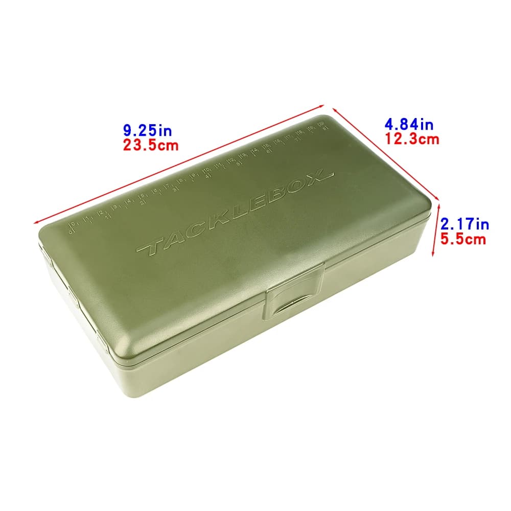 Boîte organisatrice pêche carpe Hirisi portable compartiments magnétiques rangement matériel pêche