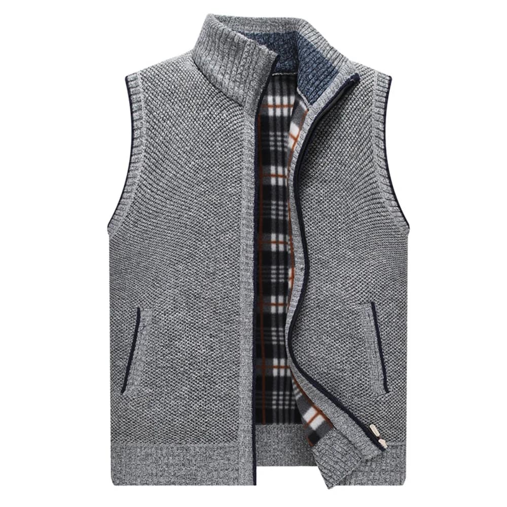 Veste sans manches chaude homme pour l'automne et l'hiver - Veste décontractée KB
