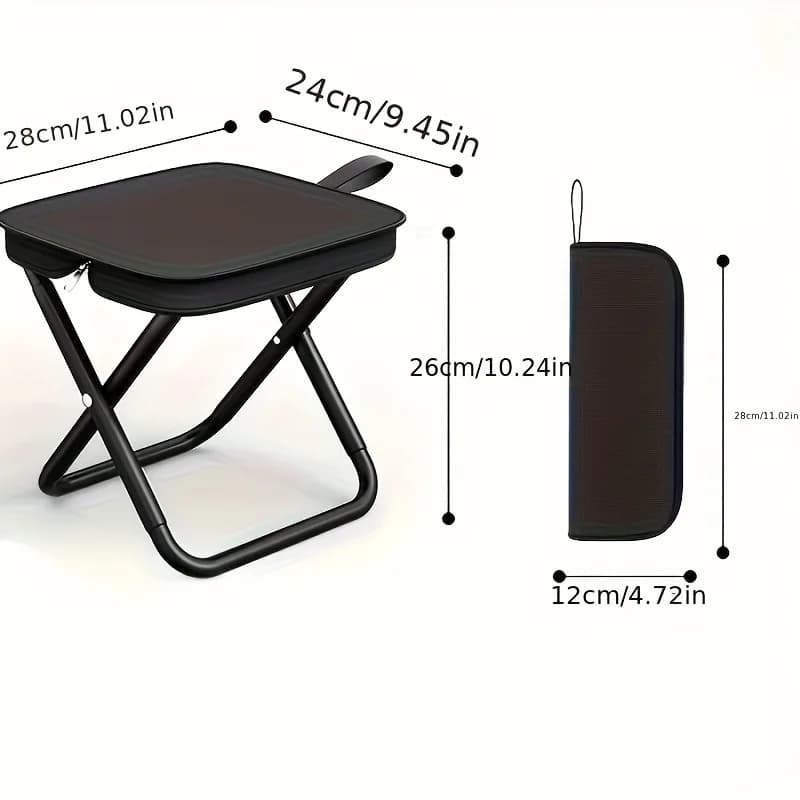 Chaise pliante extérieur robuste tissu résistant - Siège facile montage pêche plage camping