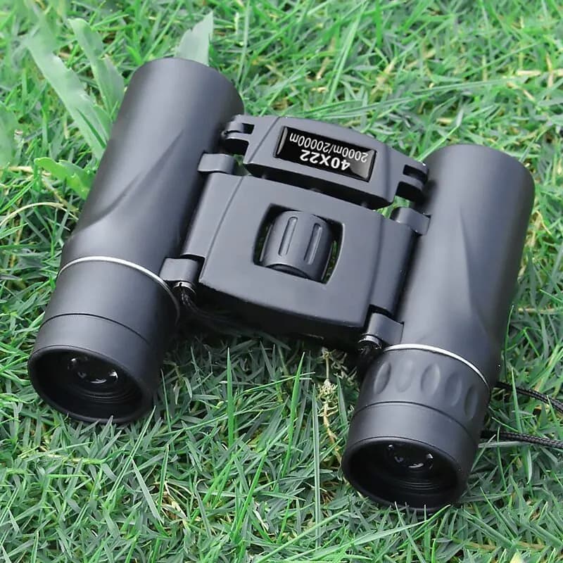 Jumelles compactes 40x22 pliantes pour pêche - Optique BAK4 FMC portée 2000m