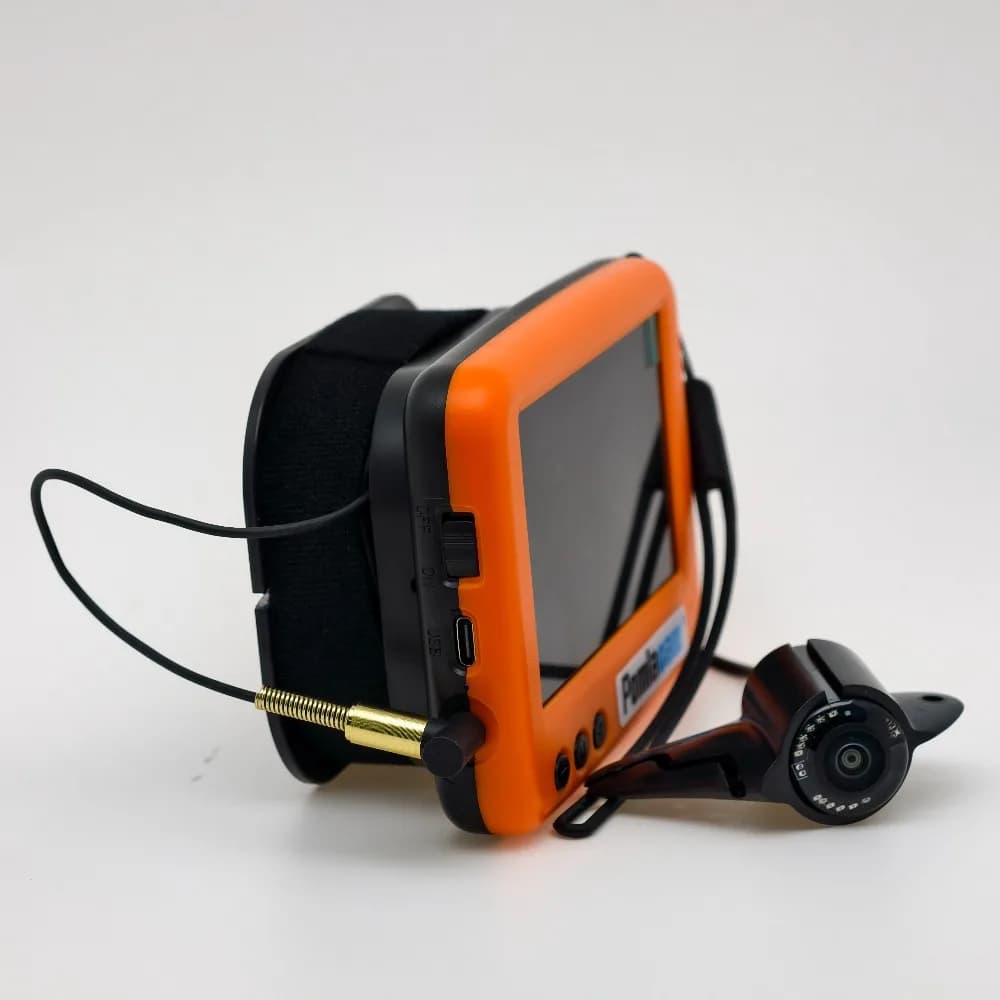 Caméra sous-marine CR110-4HCS 4.3 pouces HD avec batterie 4000mAh et câble 15m/30m IP68 étanche