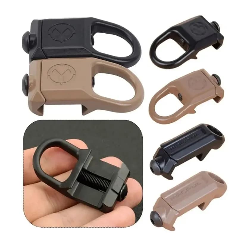 Anneau de montage QD tactique pour rail 20mm - Accessoire de chasse compatible AR15 .223