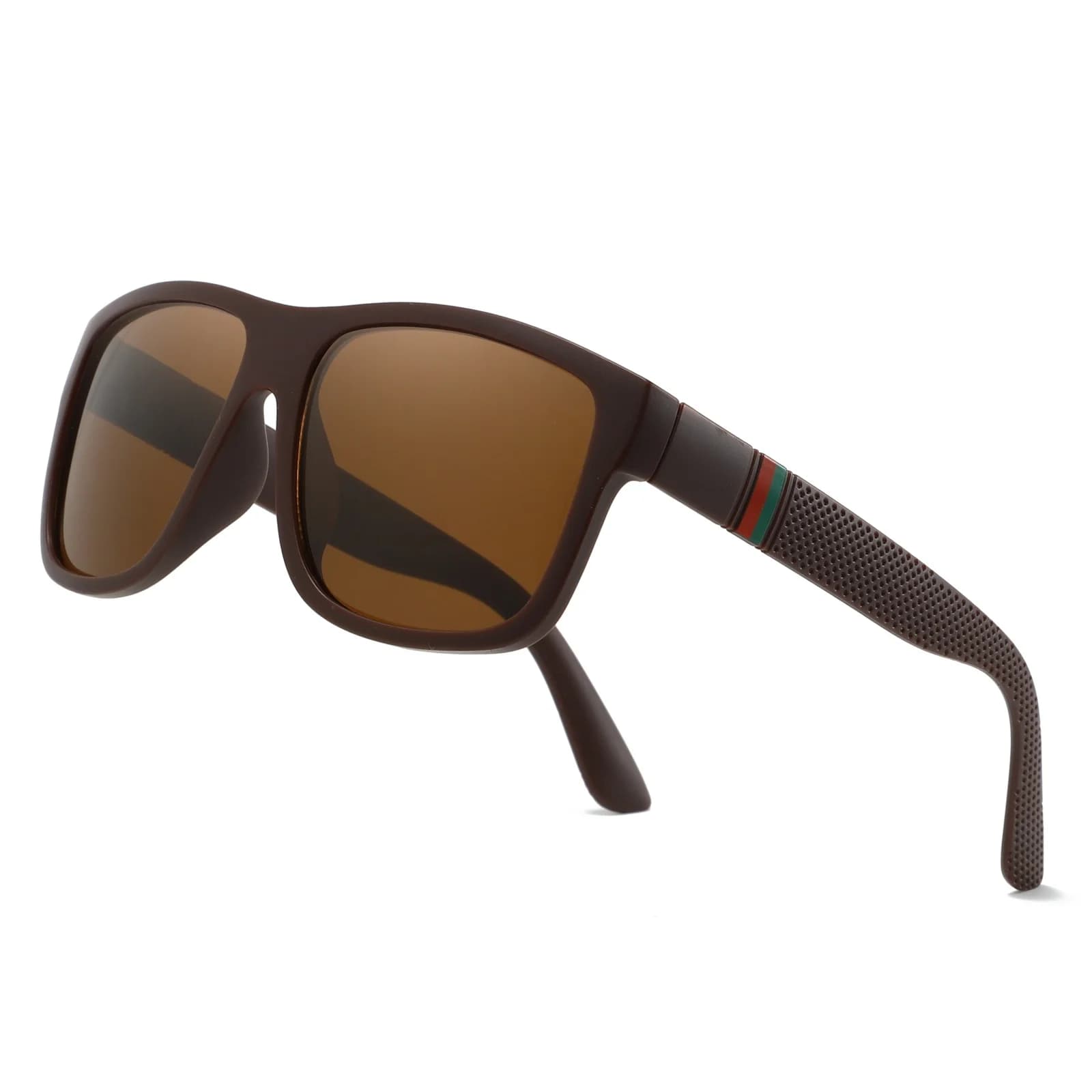 Lunettes de soleil UV400 neuves pêche randonnée - Modèle carré sport extérieur homme femme